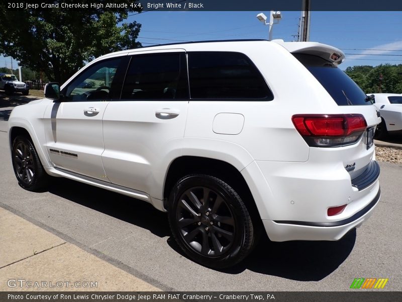 Bright White / Black 2018 Jeep Grand Cherokee High Altitude 4x4