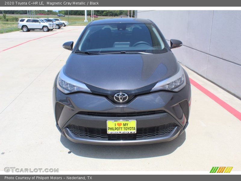 Magnetic Gray Metallic / Black 2020 Toyota C-HR LE