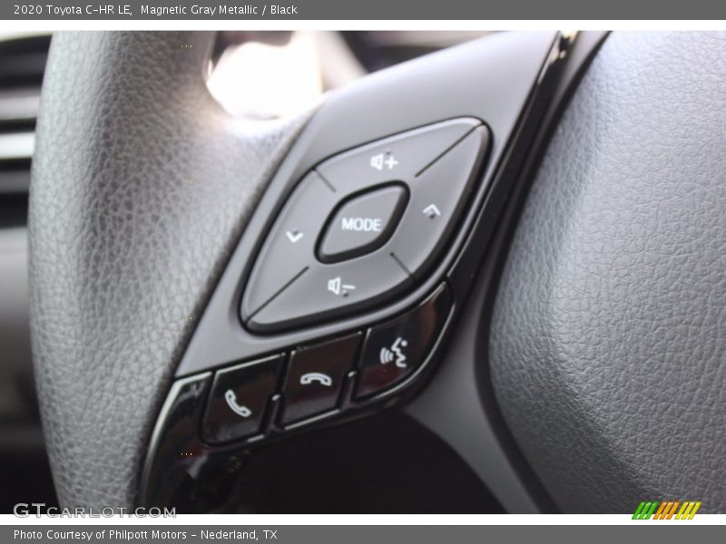 Magnetic Gray Metallic / Black 2020 Toyota C-HR LE