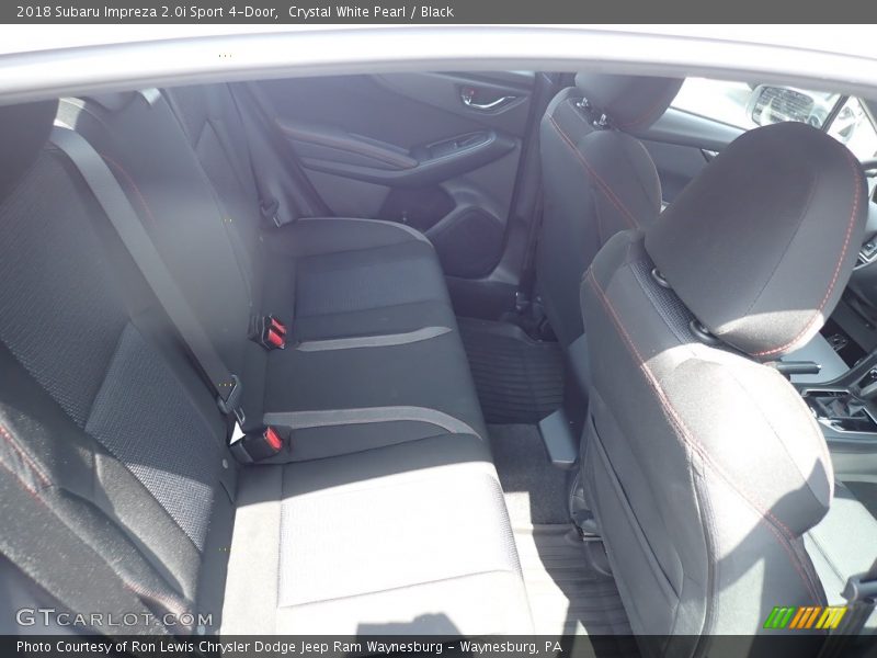 Crystal White Pearl / Black 2018 Subaru Impreza 2.0i Sport 4-Door