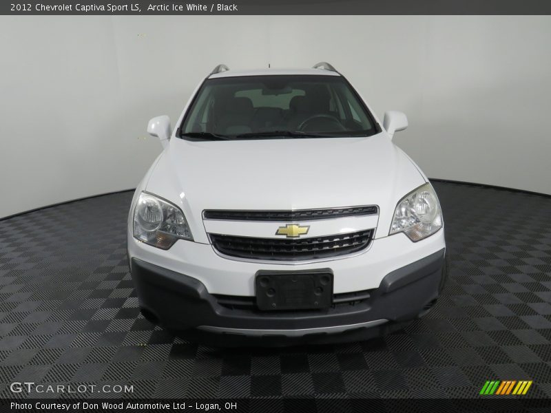 Arctic Ice White / Black 2012 Chevrolet Captiva Sport LS