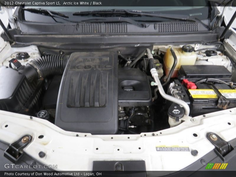  2012 Captiva Sport LS Engine - 2.4 Liter SIDI DOHC 16-Valve VVT Flex-Fuel 4 Cylinder