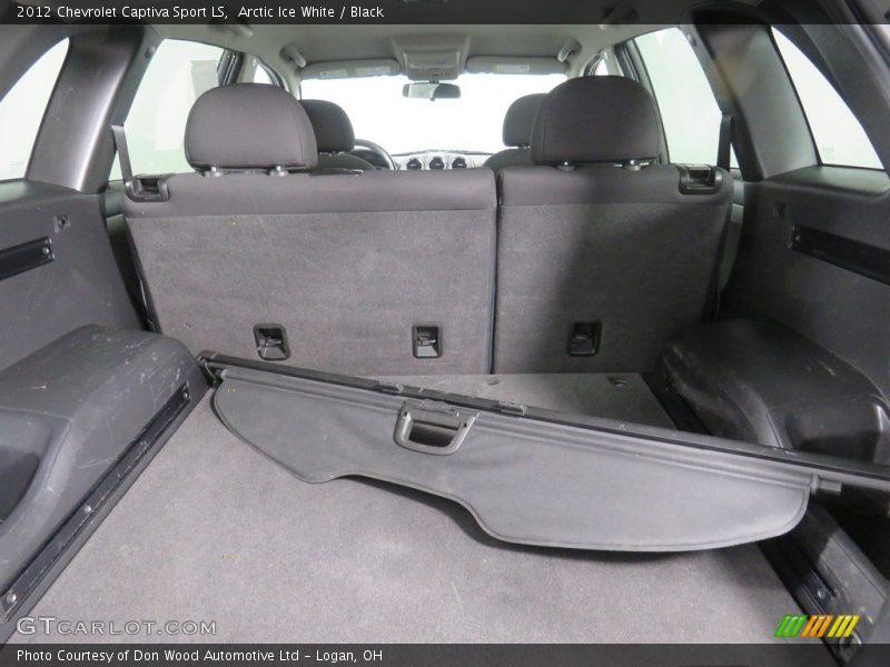 Arctic Ice White / Black 2012 Chevrolet Captiva Sport LS