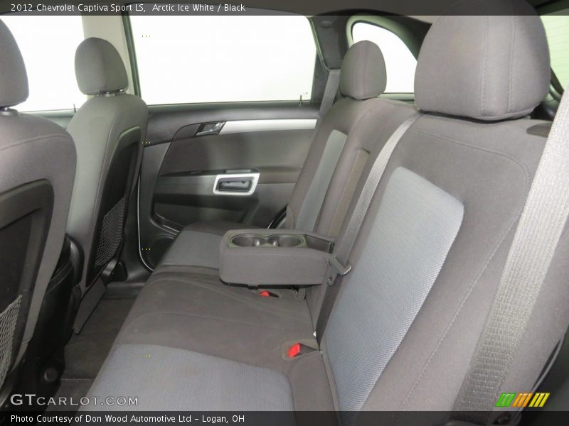 Arctic Ice White / Black 2012 Chevrolet Captiva Sport LS