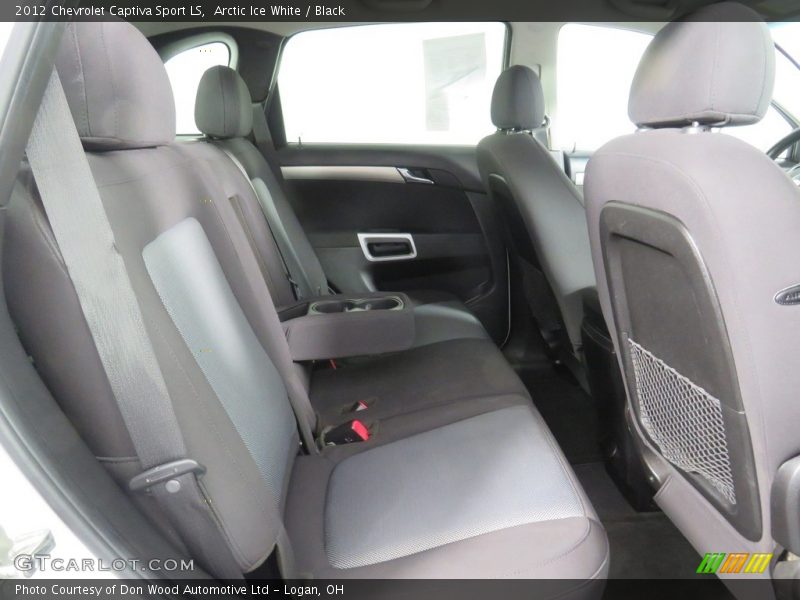 Arctic Ice White / Black 2012 Chevrolet Captiva Sport LS