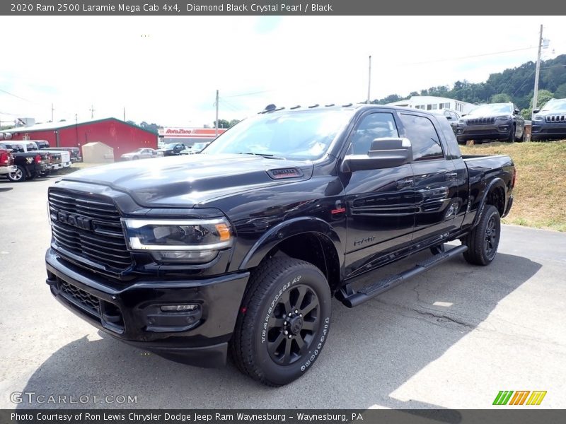 Diamond Black Crystal Pearl / Black 2020 Ram 2500 Laramie Mega Cab 4x4