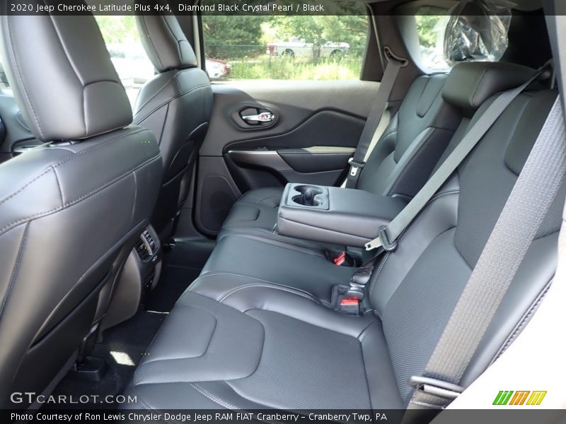 Diamond Black Crystal Pearl / Black 2020 Jeep Cherokee Latitude Plus 4x4