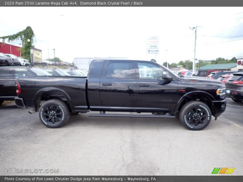 Diamond Black Crystal Pearl / Black 2020 Ram 2500 Laramie Mega Cab 4x4