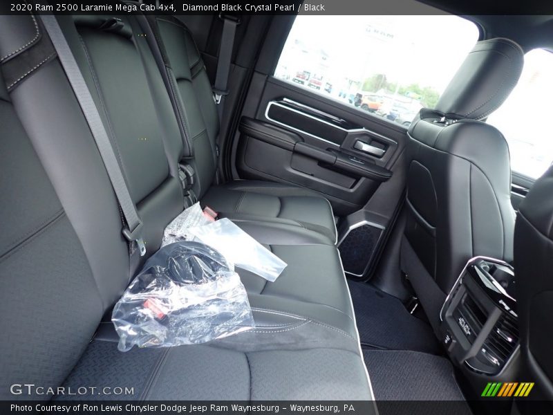 Rear Seat of 2020 2500 Laramie Mega Cab 4x4