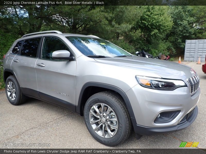 Billet Silver Metallic / Black 2020 Jeep Cherokee Latitude Plus 4x4