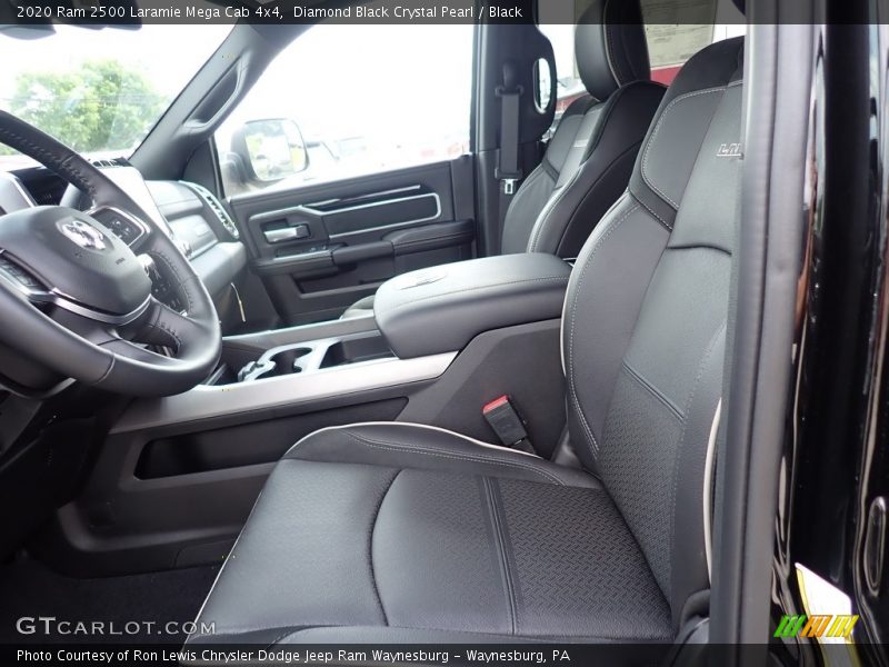 Front Seat of 2020 2500 Laramie Mega Cab 4x4