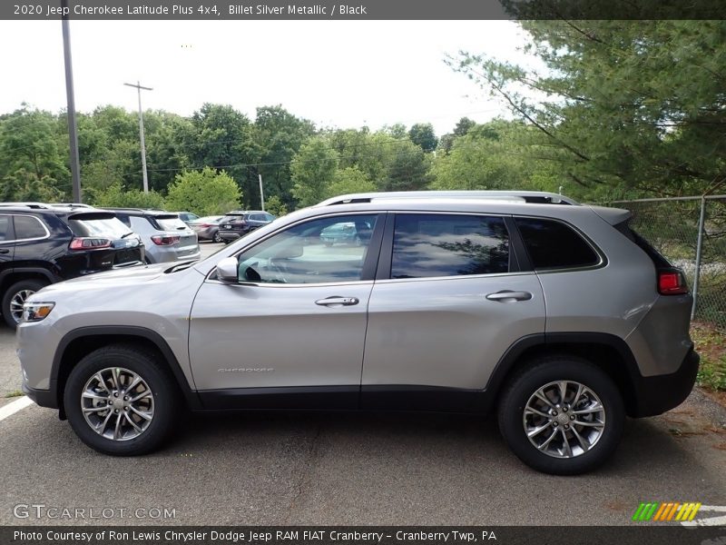 Billet Silver Metallic / Black 2020 Jeep Cherokee Latitude Plus 4x4