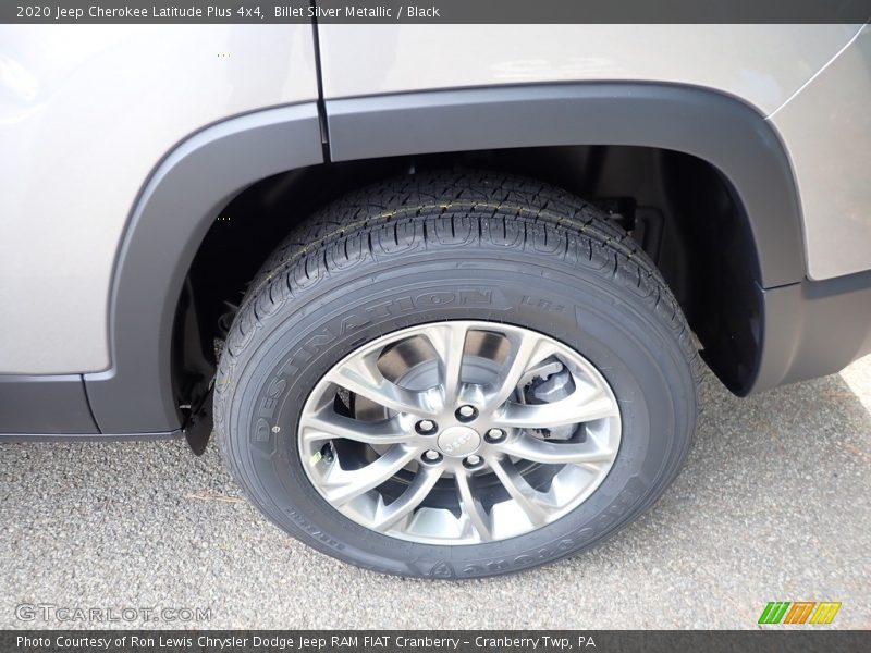 Billet Silver Metallic / Black 2020 Jeep Cherokee Latitude Plus 4x4