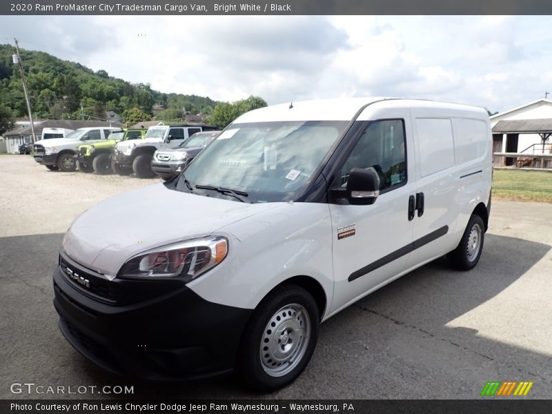 Bright White / Black 2020 Ram ProMaster City Tradesman Cargo Van