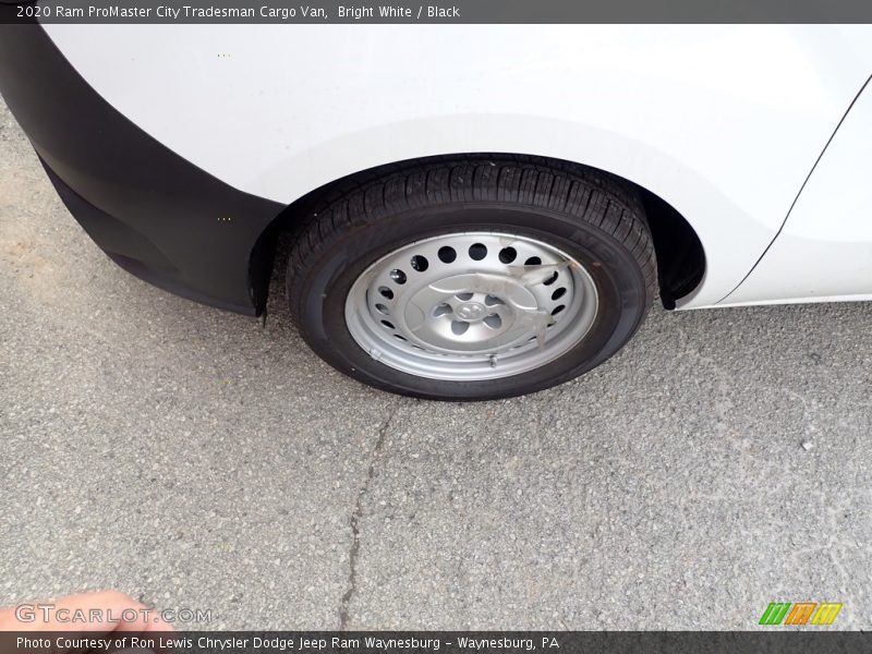 Bright White / Black 2020 Ram ProMaster City Tradesman Cargo Van