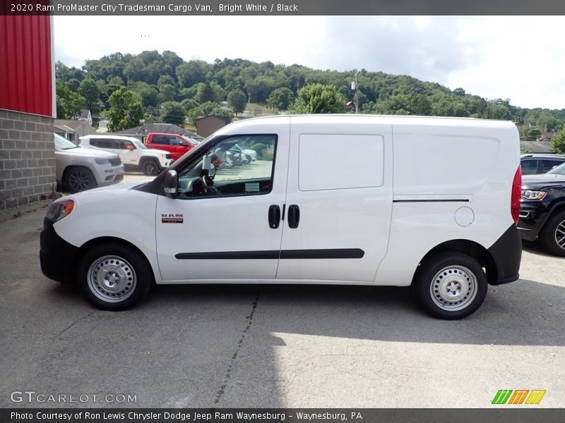 Bright White / Black 2020 Ram ProMaster City Tradesman Cargo Van