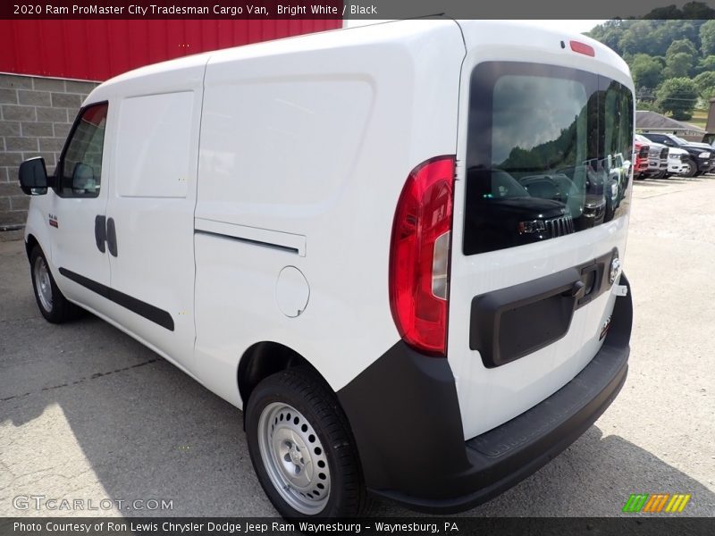 Bright White / Black 2020 Ram ProMaster City Tradesman Cargo Van