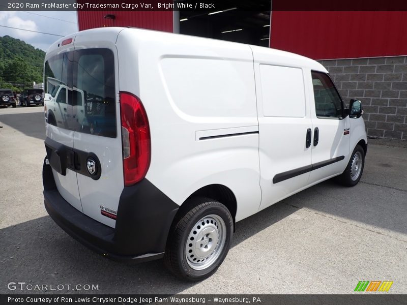 Bright White / Black 2020 Ram ProMaster City Tradesman Cargo Van