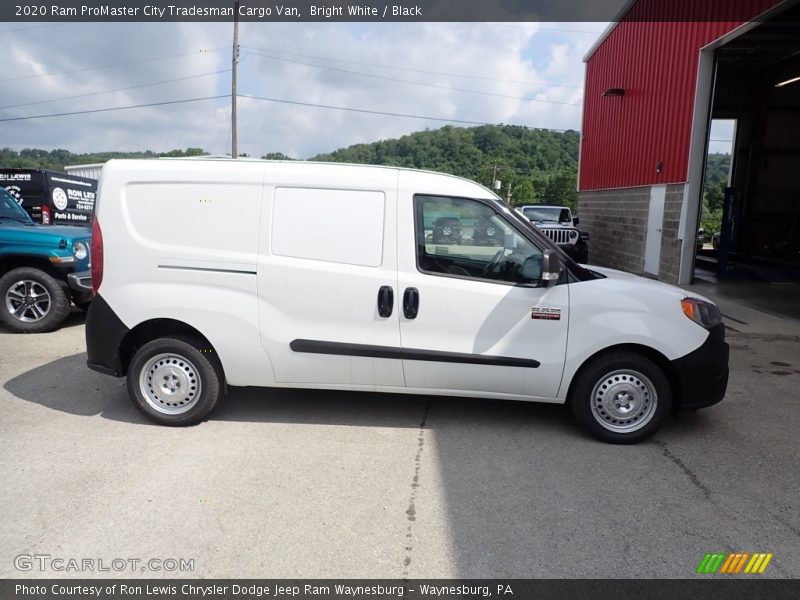 Bright White / Black 2020 Ram ProMaster City Tradesman Cargo Van