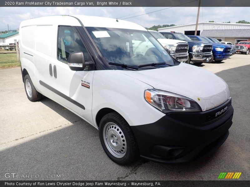 Bright White / Black 2020 Ram ProMaster City Tradesman Cargo Van