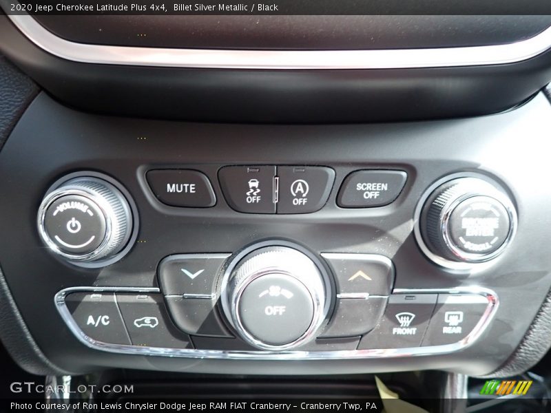 Billet Silver Metallic / Black 2020 Jeep Cherokee Latitude Plus 4x4