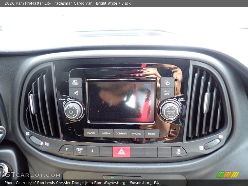 Bright White / Black 2020 Ram ProMaster City Tradesman Cargo Van