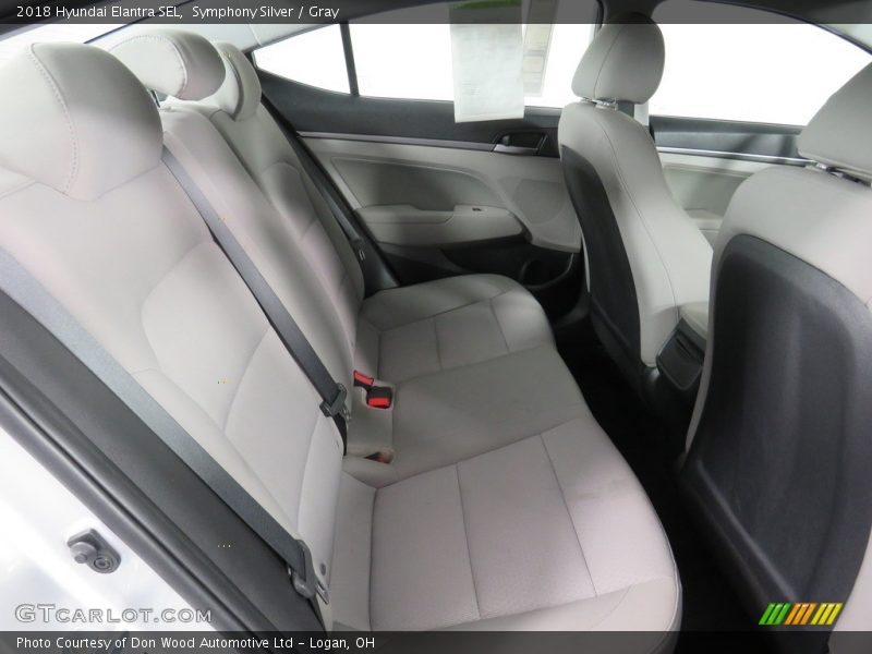 Symphony Silver / Gray 2018 Hyundai Elantra SEL