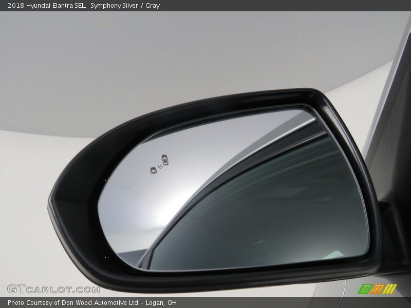 Symphony Silver / Gray 2018 Hyundai Elantra SEL