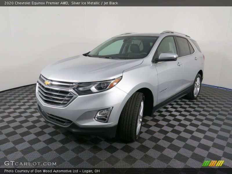 Silver Ice Metallic / Jet Black 2020 Chevrolet Equinox Premier AWD