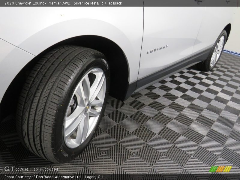 Silver Ice Metallic / Jet Black 2020 Chevrolet Equinox Premier AWD
