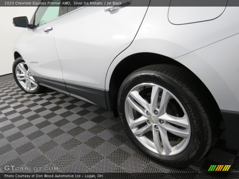 Silver Ice Metallic / Jet Black 2020 Chevrolet Equinox Premier AWD