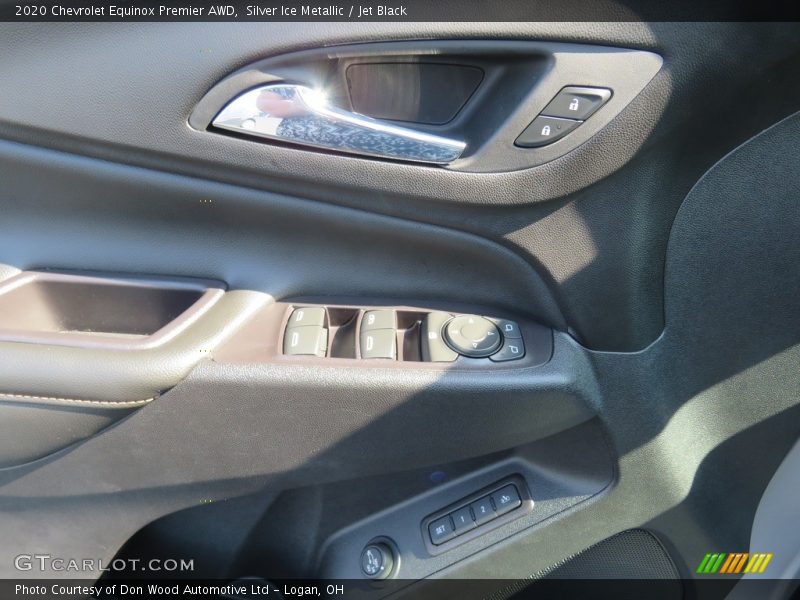Silver Ice Metallic / Jet Black 2020 Chevrolet Equinox Premier AWD