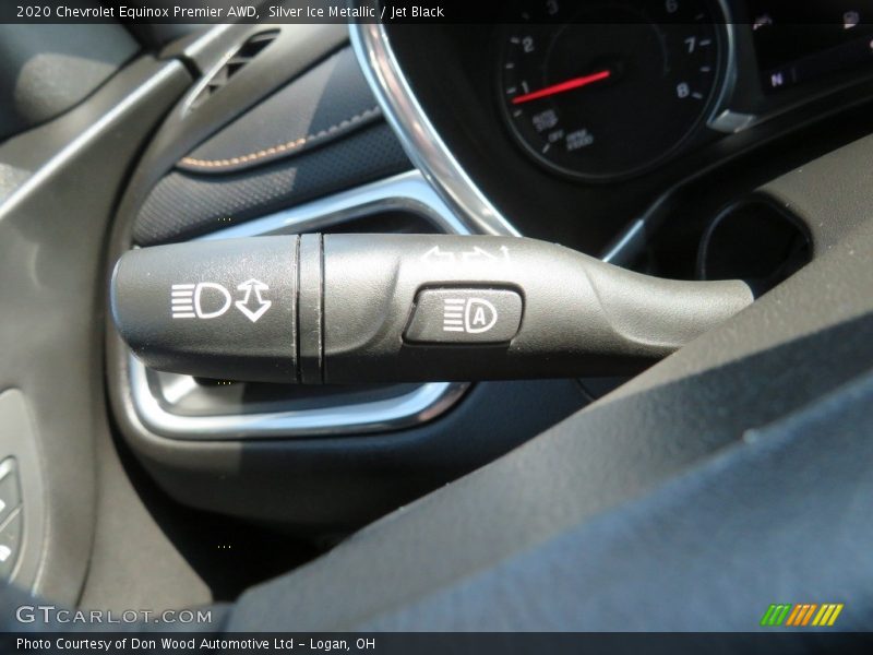 Silver Ice Metallic / Jet Black 2020 Chevrolet Equinox Premier AWD