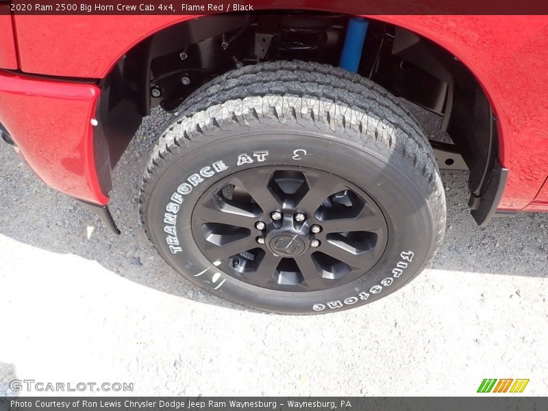 Flame Red / Black 2020 Ram 2500 Big Horn Crew Cab 4x4