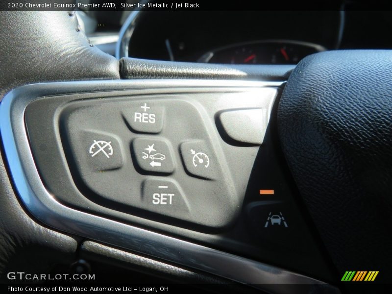 Silver Ice Metallic / Jet Black 2020 Chevrolet Equinox Premier AWD