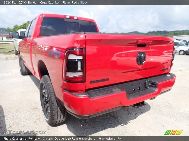 Flame Red / Black 2020 Ram 2500 Big Horn Crew Cab 4x4