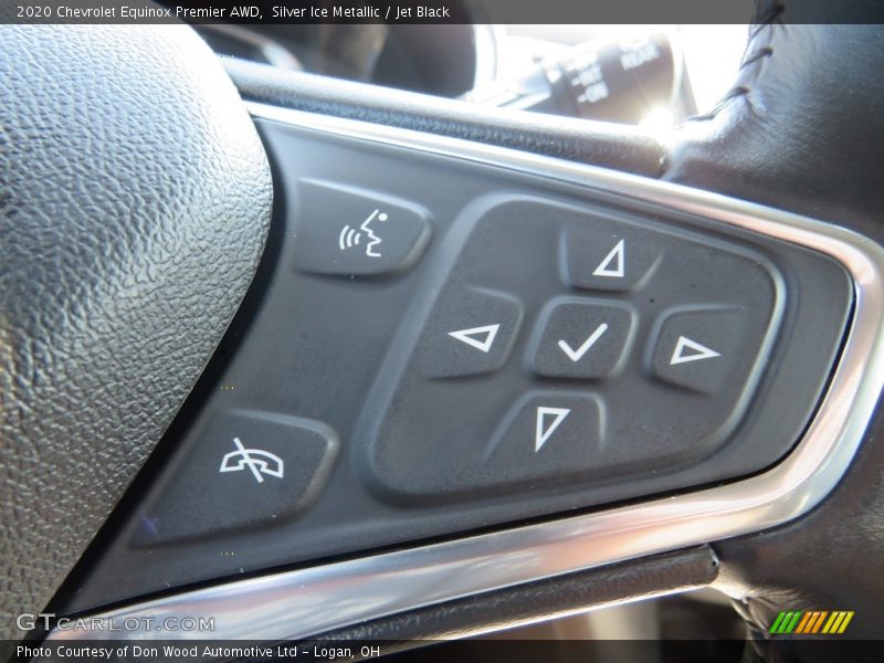 Silver Ice Metallic / Jet Black 2020 Chevrolet Equinox Premier AWD