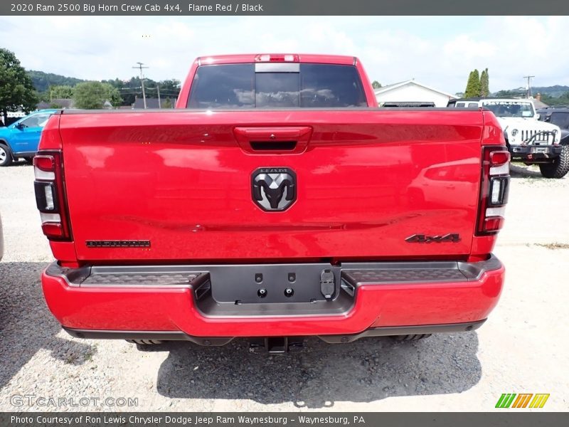 Flame Red / Black 2020 Ram 2500 Big Horn Crew Cab 4x4