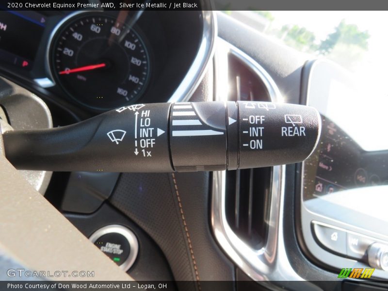 Silver Ice Metallic / Jet Black 2020 Chevrolet Equinox Premier AWD