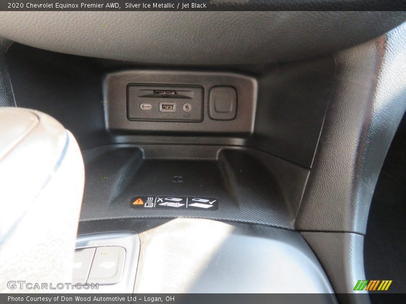 Silver Ice Metallic / Jet Black 2020 Chevrolet Equinox Premier AWD