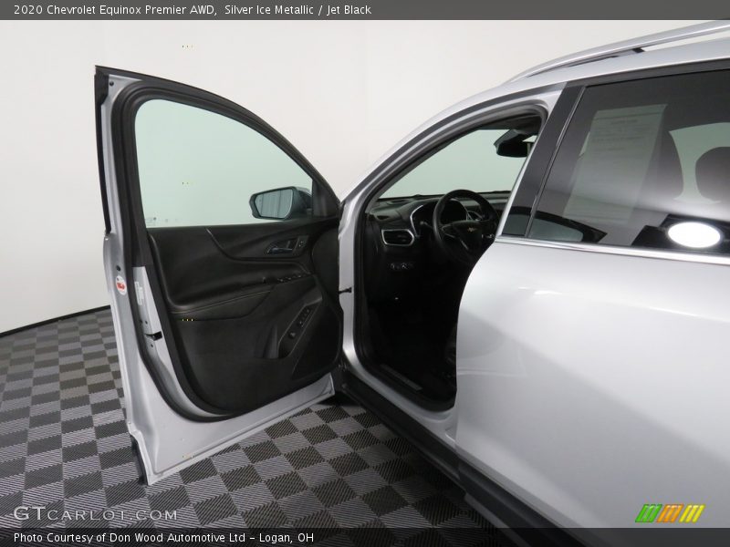 Silver Ice Metallic / Jet Black 2020 Chevrolet Equinox Premier AWD