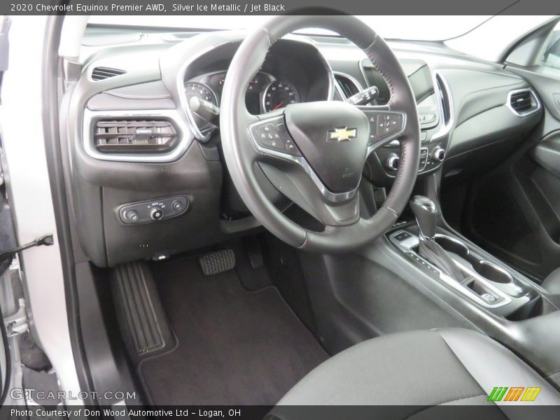 Silver Ice Metallic / Jet Black 2020 Chevrolet Equinox Premier AWD