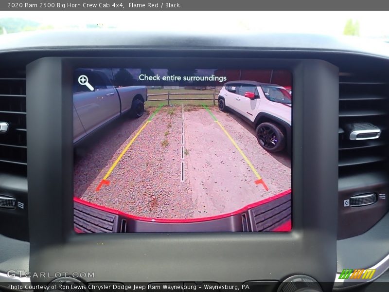 Flame Red / Black 2020 Ram 2500 Big Horn Crew Cab 4x4