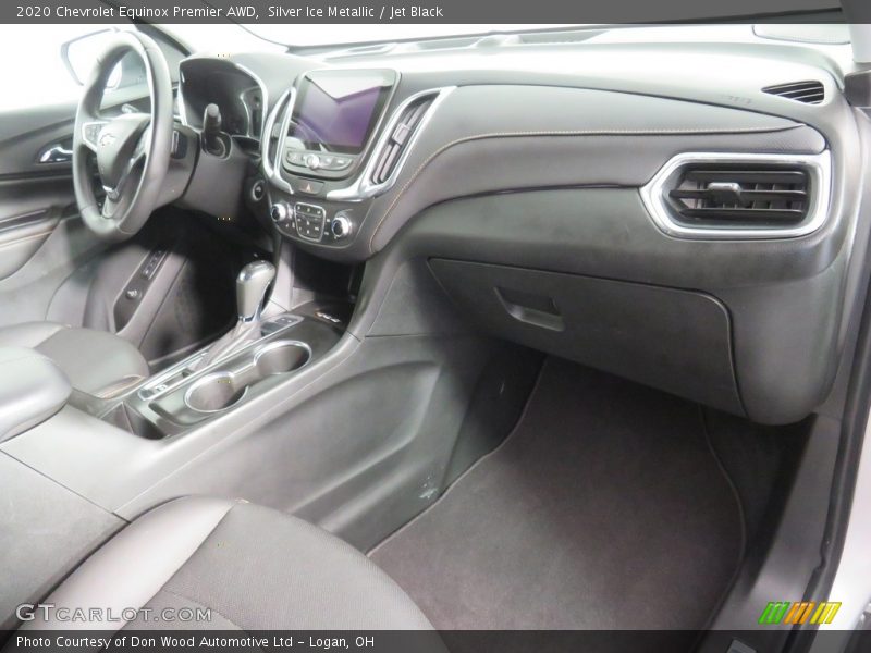Silver Ice Metallic / Jet Black 2020 Chevrolet Equinox Premier AWD