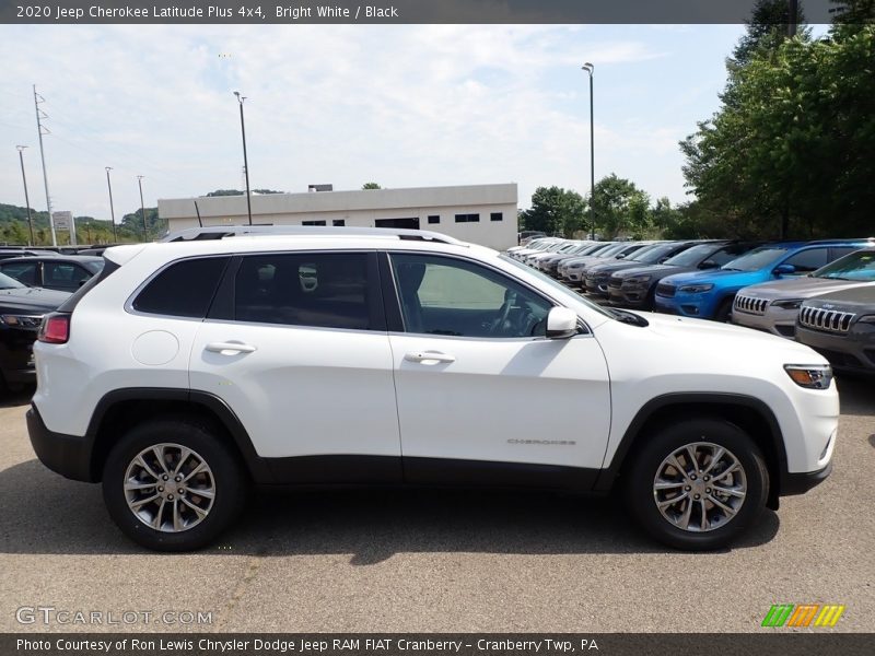 Bright White / Black 2020 Jeep Cherokee Latitude Plus 4x4