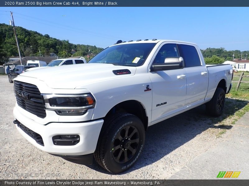Bright White / Black 2020 Ram 2500 Big Horn Crew Cab 4x4