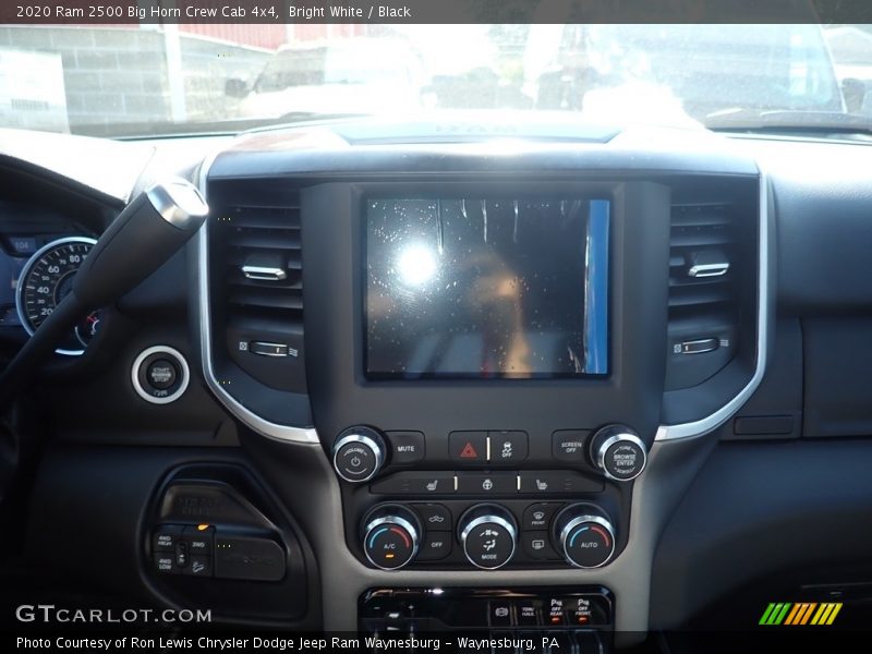Controls of 2020 2500 Big Horn Crew Cab 4x4