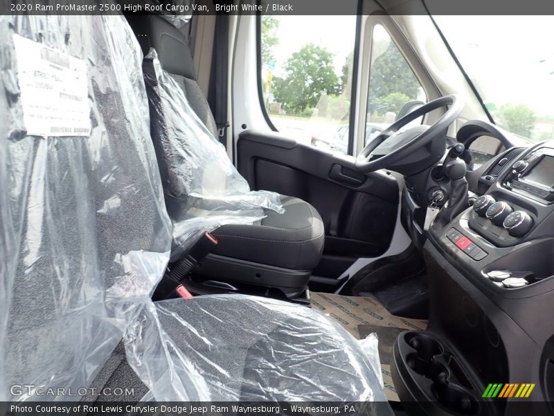 Bright White / Black 2020 Ram ProMaster 2500 High Roof Cargo Van