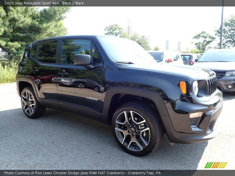 Black / Black 2020 Jeep Renegade Sport 4x4