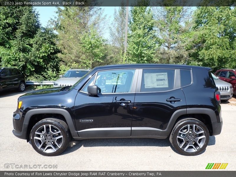 Black / Black 2020 Jeep Renegade Sport 4x4